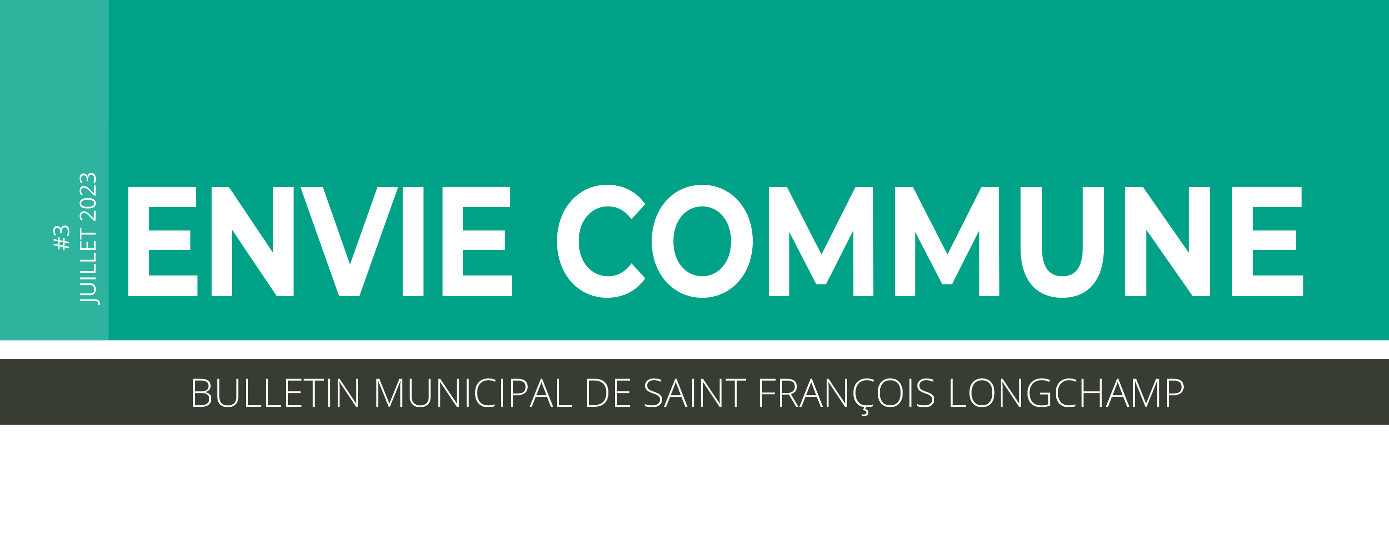 Bulletin municipal de la commune de Saint-François-Longchamp