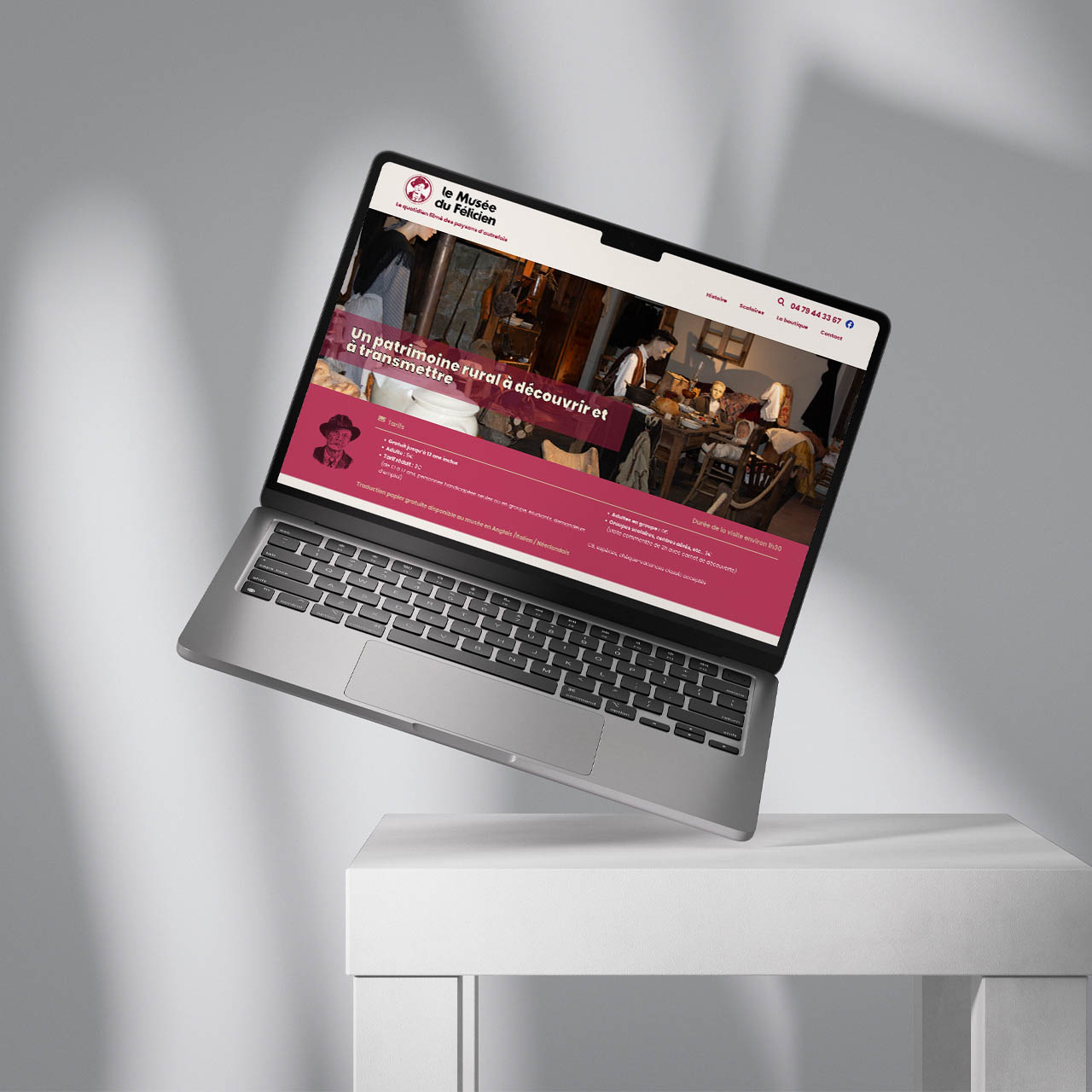 Refonte du site internet – Musée du Félicien