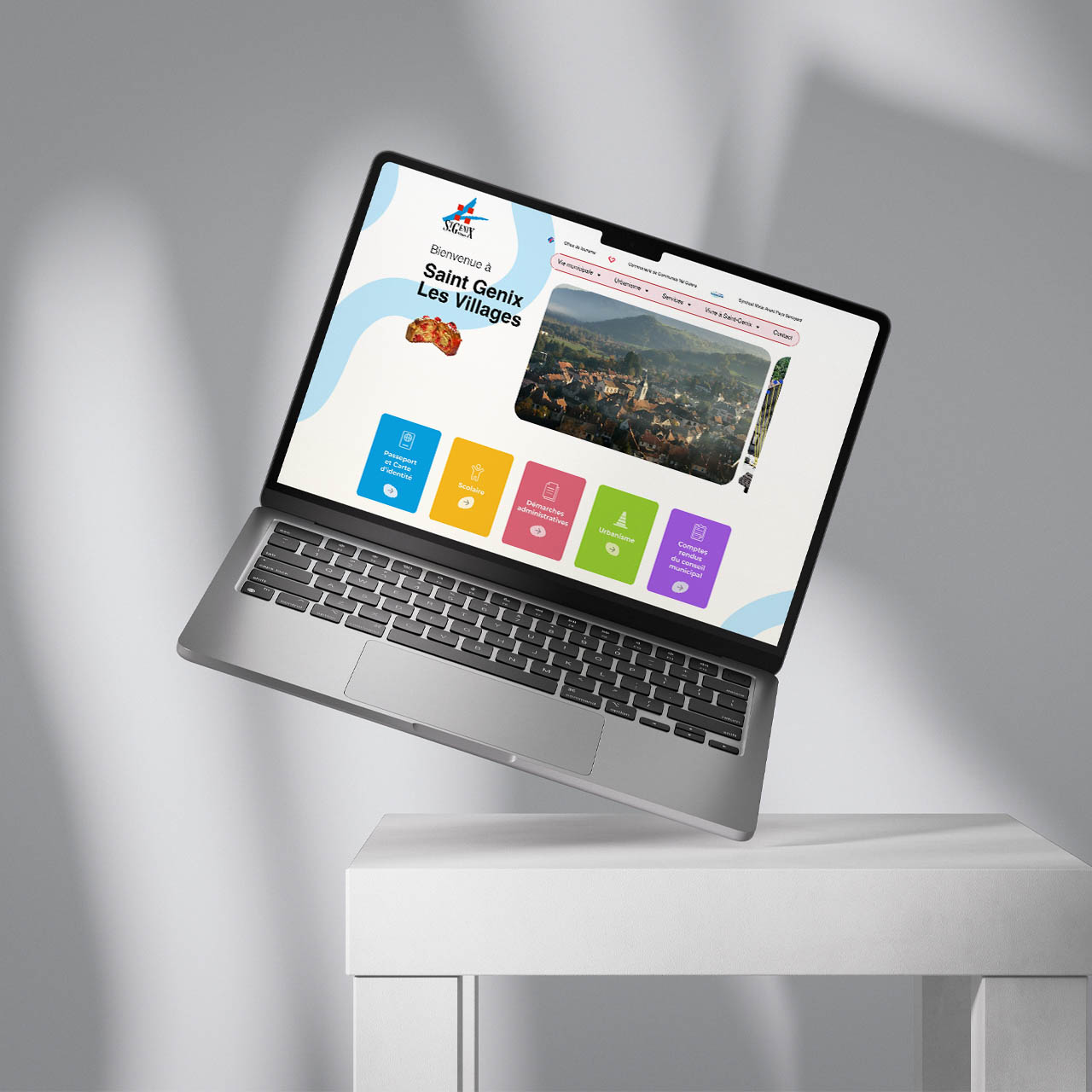 Refonte du site internet – Mairie de Saint-Genix-Les-Villages
