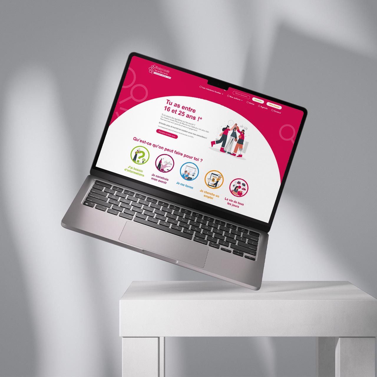 Refonte du site internet – Mission Locale Jeunes Pays de Maurienne