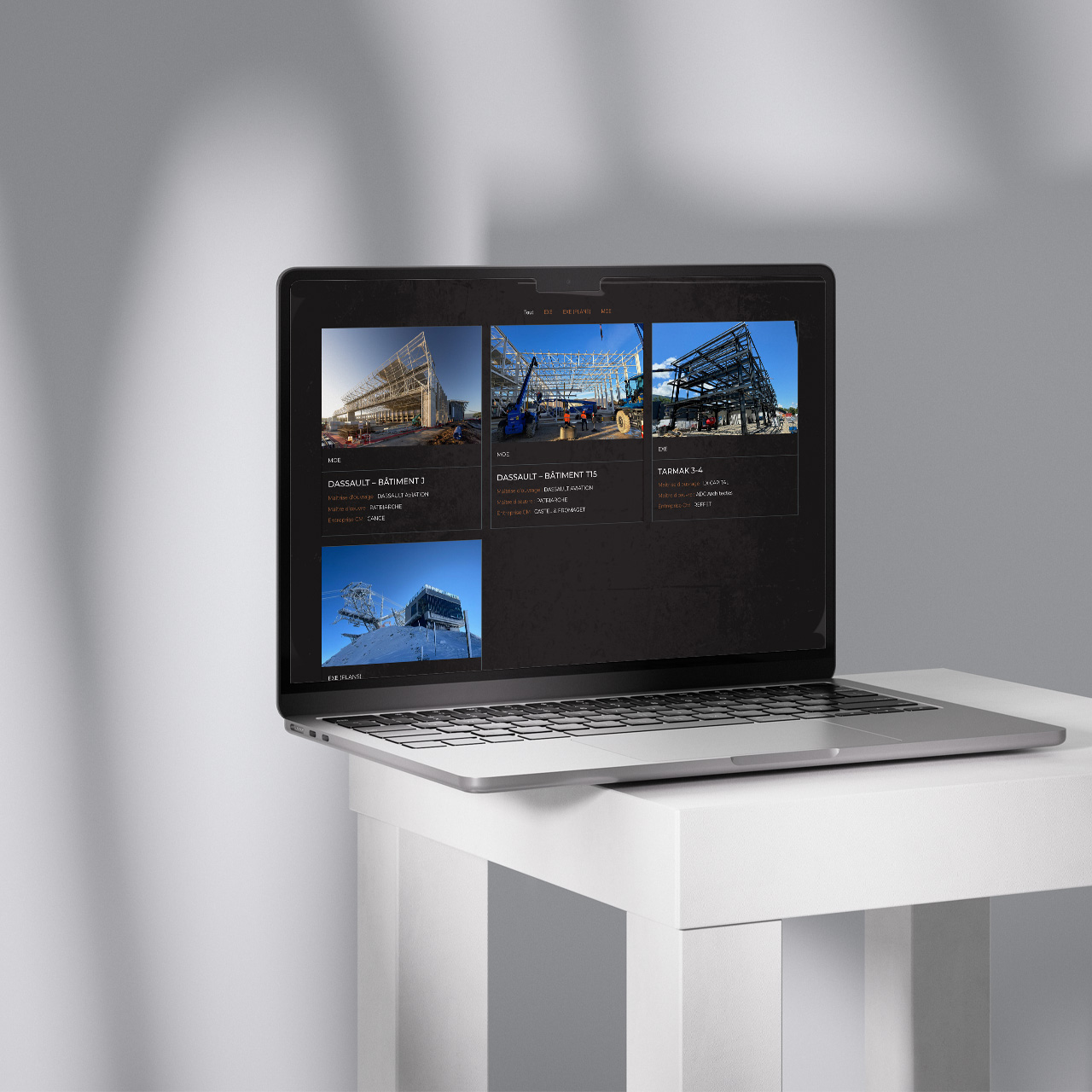 Portfolio projets – Bureau d’études