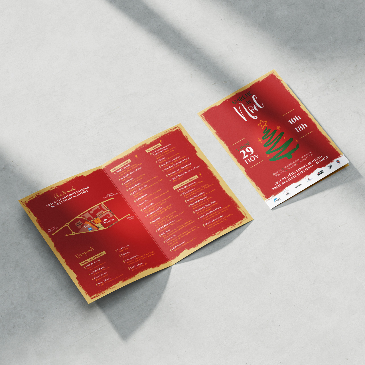 Dépliant programme – Marché de Noël de Modane