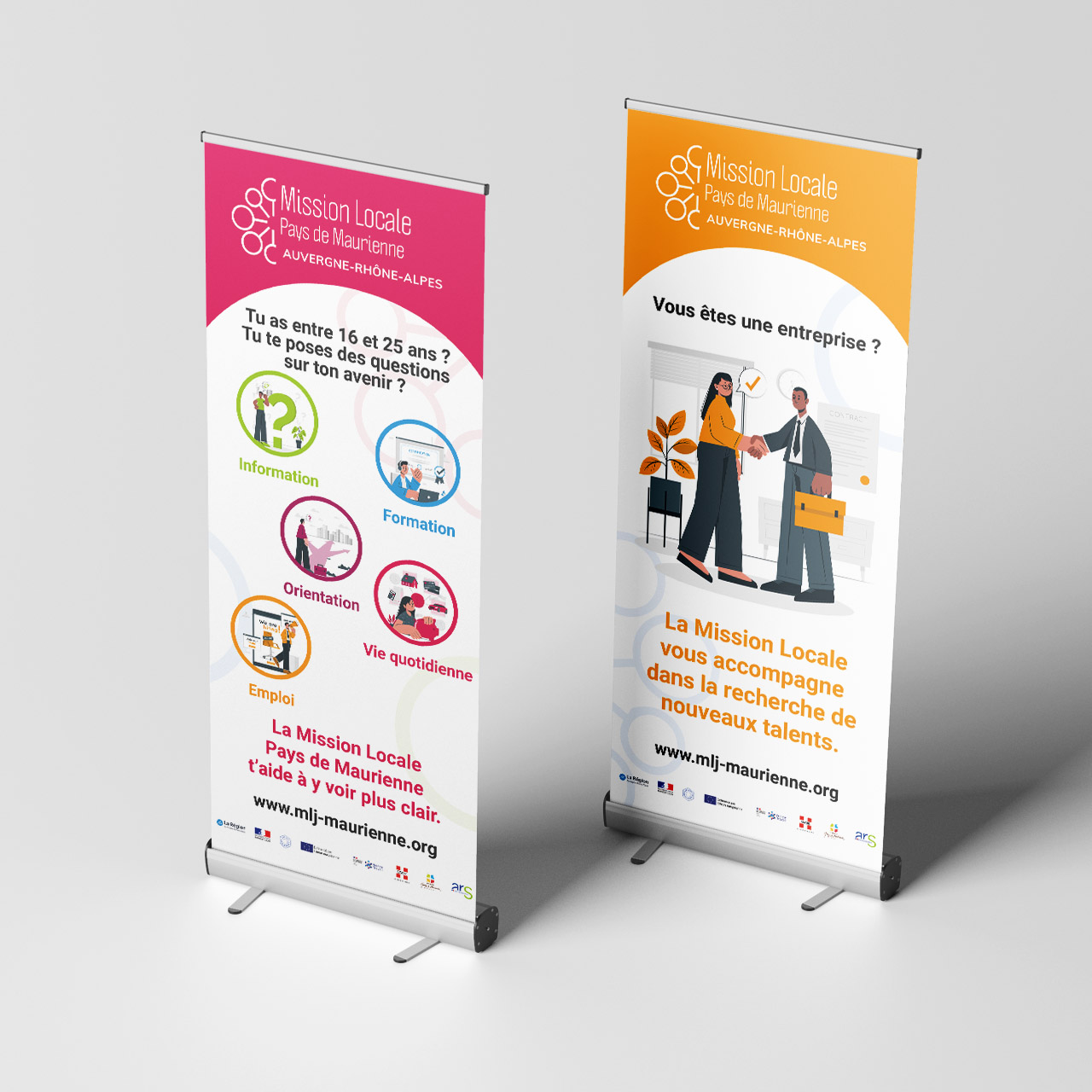 Supports grand format – Mission Locale Jeunes