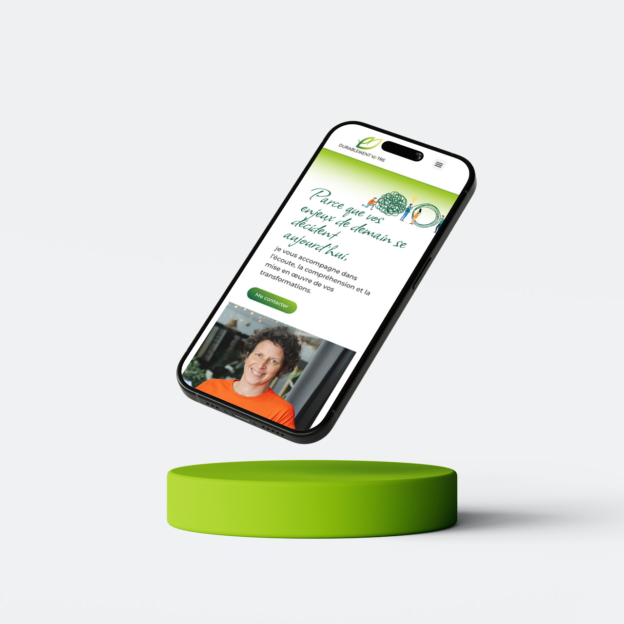 Site responsive – Version mobile