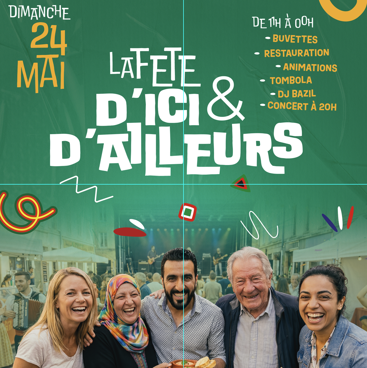 Communication visuelle pour un événement multiculturel à Modane-4