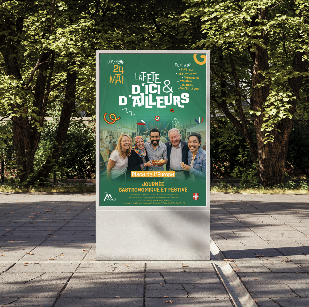 Création graphique pour la Ville de Modane en Savoie